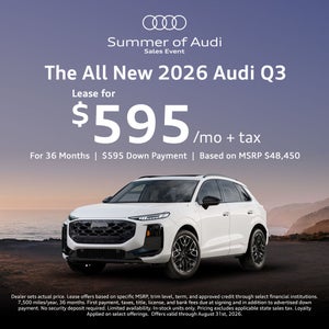 The All New 2026 Audi Q3