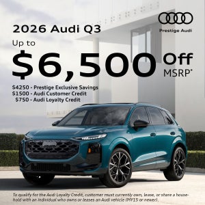 2026 Audi Q3 - Discount Offer