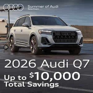2026 Q7 Audi Savings