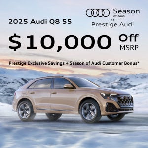 2025 Audi Q8 - $10,000 Off MSRP*