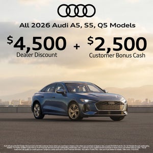 front view of 2026 audi