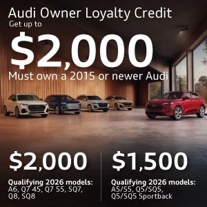 Audi Loyalty offer