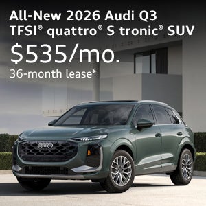 All-new 2026 Audi Q3 TFSI® quattro® S tronic® SUV