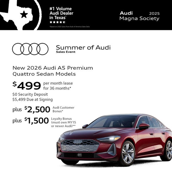 New 2026 Audi A5