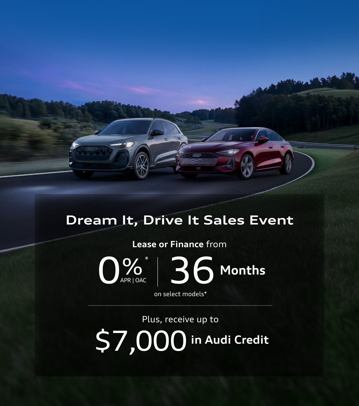 Dream It, Drive It Sales Event at Audi Midtown Toronto