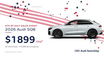 2026 Audi SQ8 Prestige lease special