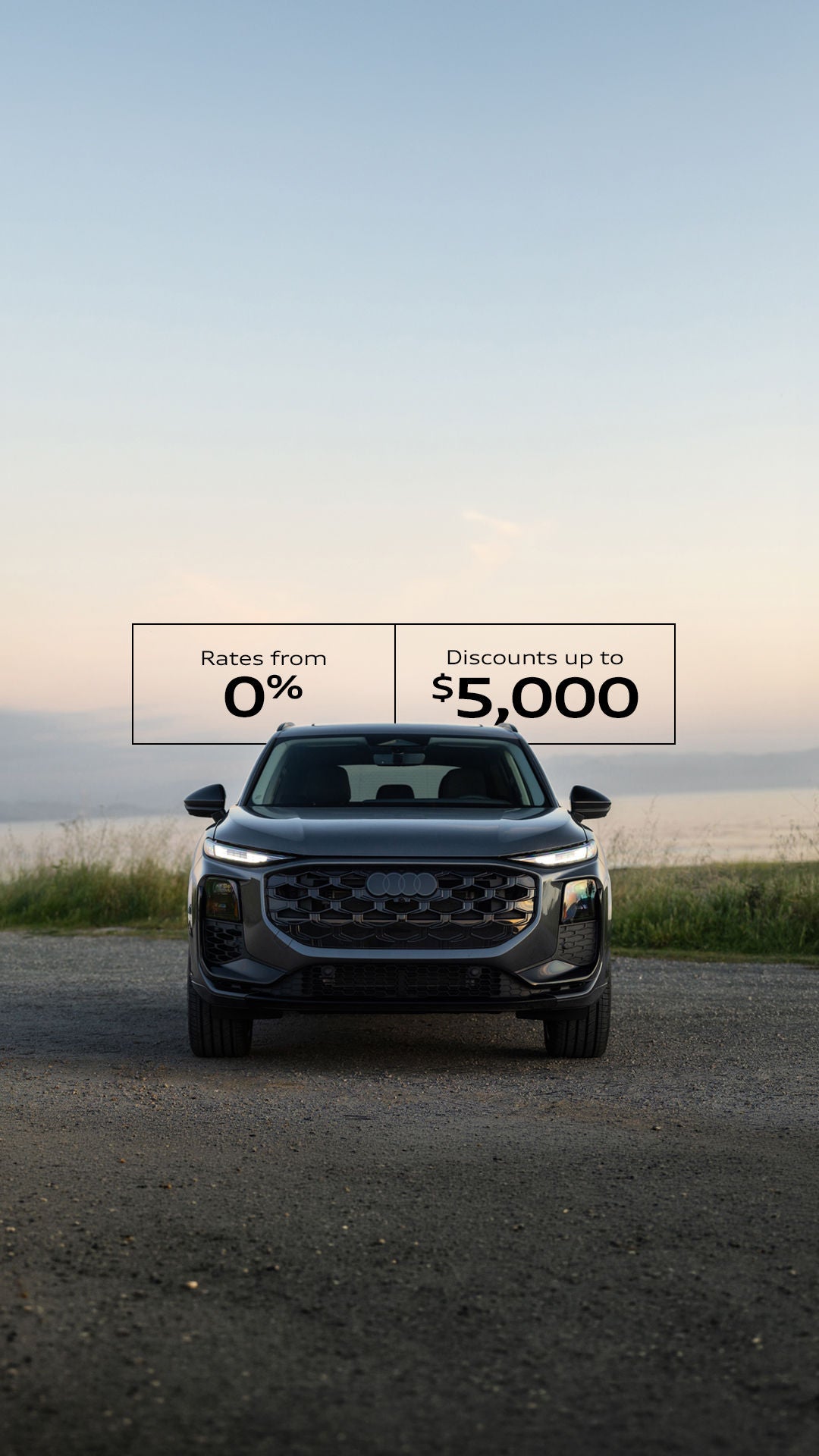 Drive more for less with Audi.
