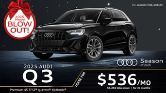 2025 Audi Q3 SUV Premium 45 TFSI® quattro® tiptronic®