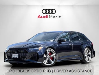 Pre-Owned 2021 Audi RS6 Avant front facing