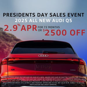 Back view of an Audi vehicle.