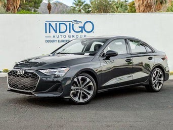 Pre-Owned 2025 Audi A3 Sedan front facing