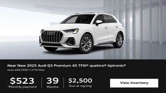 2025 Audi Q3 SUV Premium 45 TFSI® quattro® tiptronic®