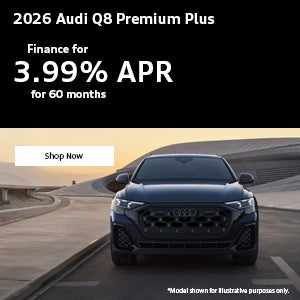 Side view of an Audi Q8