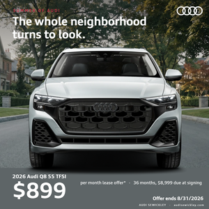 2026 Audi Q8 55 TFSI lease special