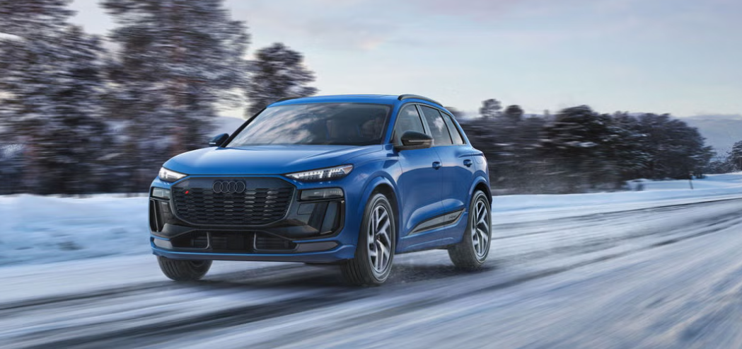 Exterior of a 2027 Audi SQ6 e-tron