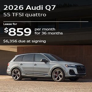 2026 Audi Q7 Special