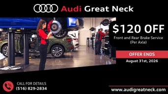 $120 Off Brake Service Per Axle