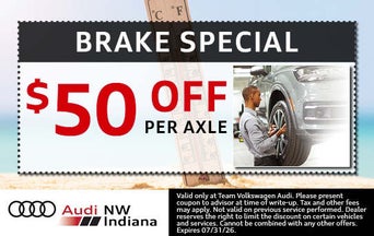 $50 Off Brakes per Axle