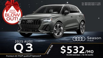 2025 Audi Q3 SUV Premium 45 TFSI® quattro® tiptronic®