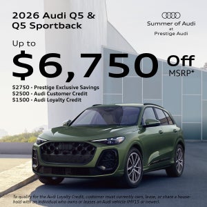 Audi Q5 & Q5 Sportback Discount