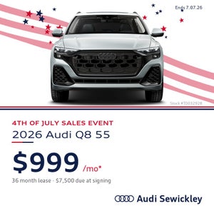 2026 Audi Q8 55 Premium Plus lease special
