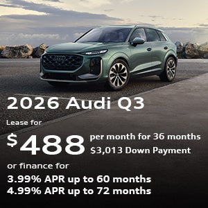 2026 Audi Q3 Special
