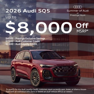 Audi SQ5 Discount Offer