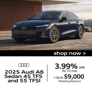 front/side view of 2026 Audi A6 Sedan
