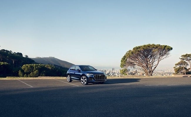 Audi Q5 parked in the distance