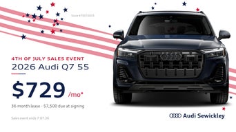 2026 Audi Q7 55 Premium Plus lease special