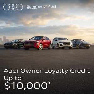 Audi Loyalty offer