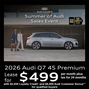 2026 AUDI Q7 Lease Offer