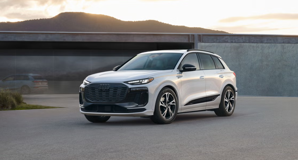 Exterior of a 2027 Audi Q6 e-tron