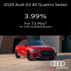 Audi vehicle offer