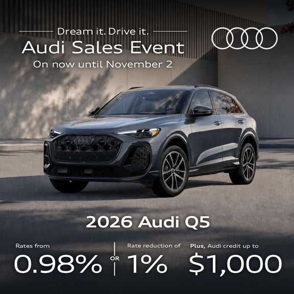 Audi Q5 October Promotions