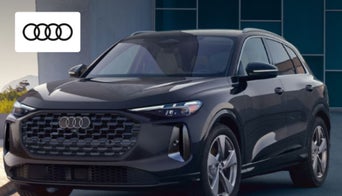 Audi showroom at Audi Dayton displaying luxury vehicles near Dublin, Ohio.