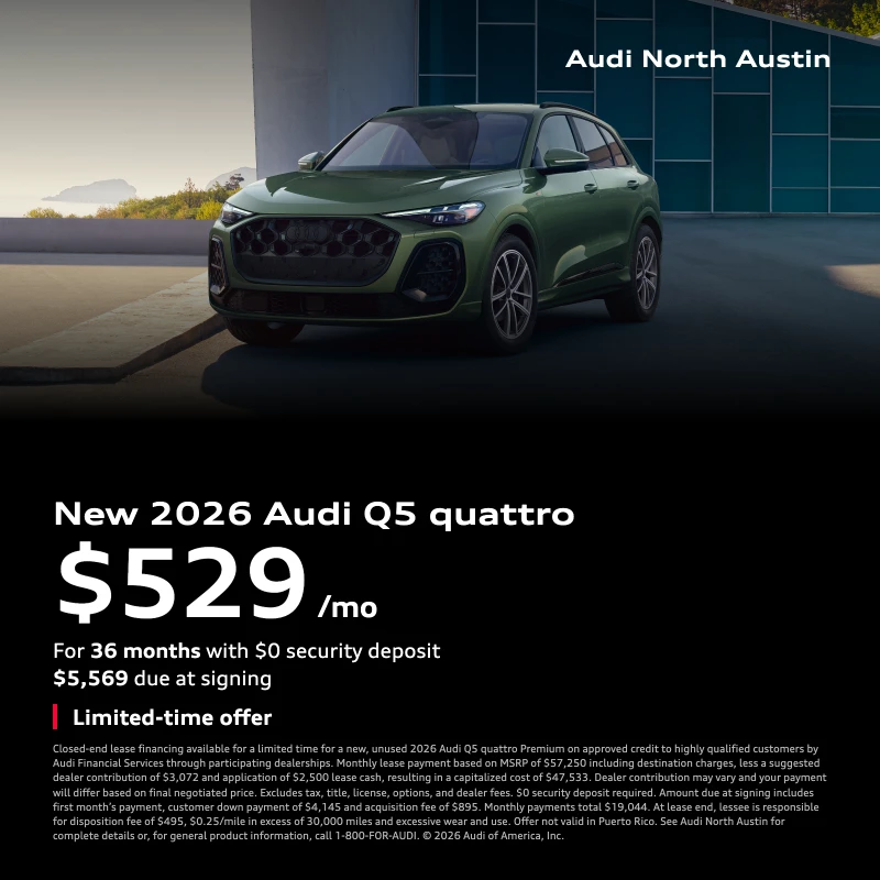 Audi North Austin Q5 Lease