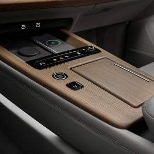 La console centrale du nouveau Audi Q7.