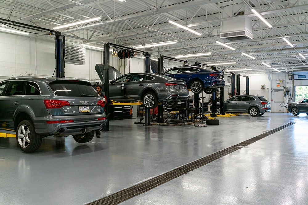 Service Garage at Audi Warrington