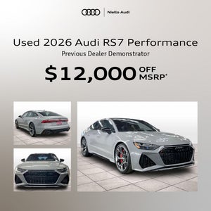 2026 Audi RS7 Sportback discount offer