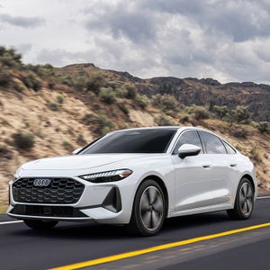 Side view of an Audi A5