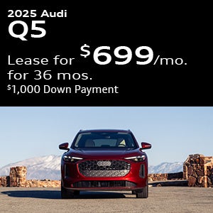 Offer for the 2025 Audi Q5.