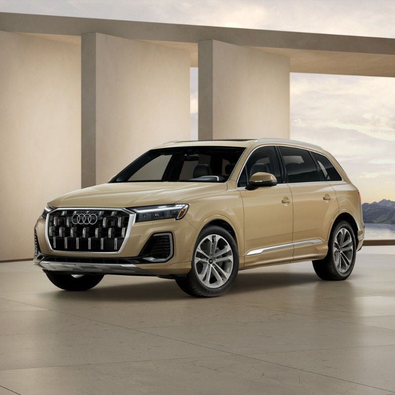 2026 Audi Q7 trim Premium Plus in Sahkir Gold metallic