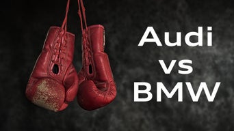 image of boxing gloves and the text Audi vs BMW