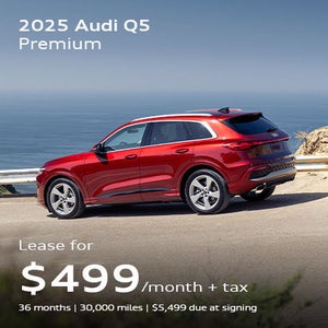 Side facing 2025 Audi Q5 parked