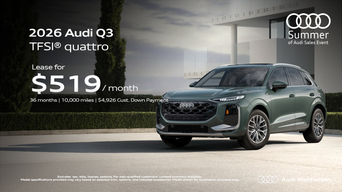 Lease the Audi Q3 in Manhattan NY