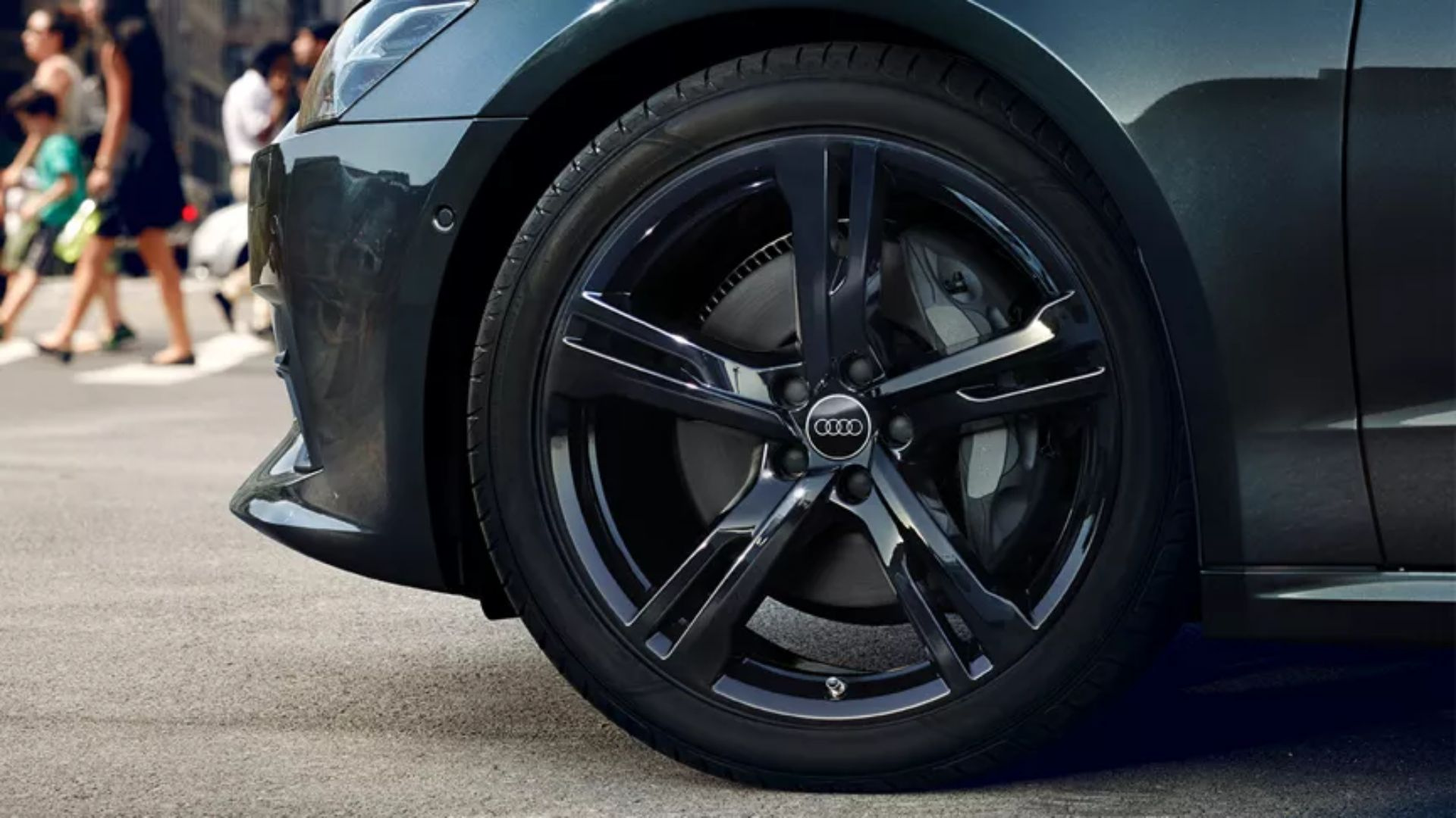 image of an Audi tire