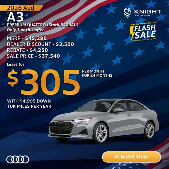New 2026 Audi A3