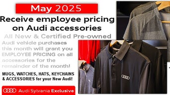 Audi accessories coupon. 