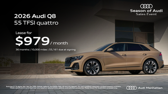 Lease The Audi Q8 in Manhattan NY